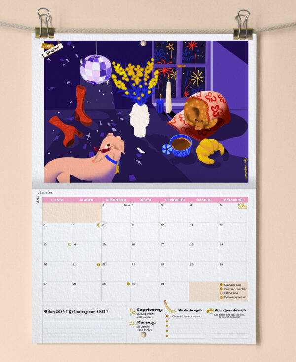 CALENDRIER ILLUSTRE