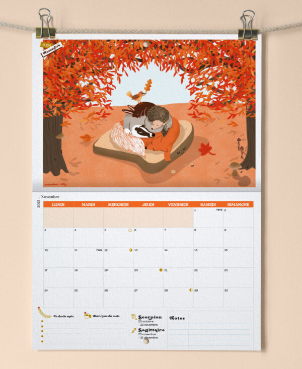 CALENDRIER ILLUSTRE